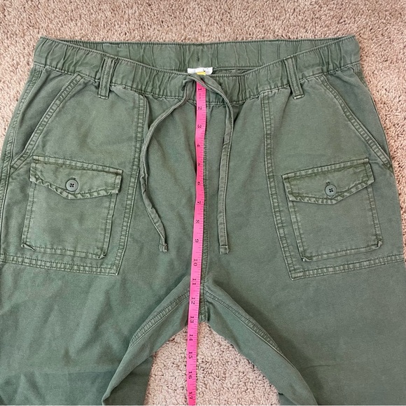 Aerie 2022 Double Pocket Utility Jogger Pants in Olive Army Green Size Large - Picture 14 of 16